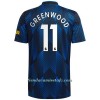 Camiseta de fútbol Manchester United Mason Greenwood 11 Tercera Equipación 2021/22 - Hombre